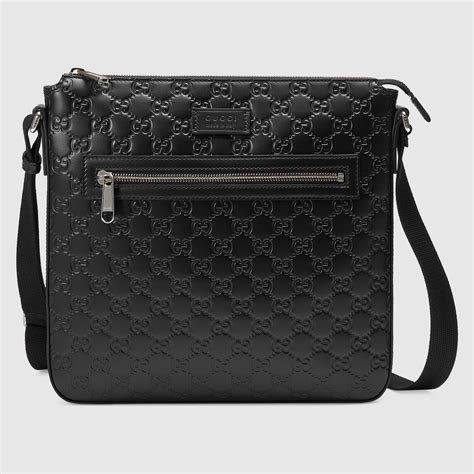 gucci signature leather messenger|Gucci Livermore Outlet.